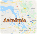 Mapa Antuerpia