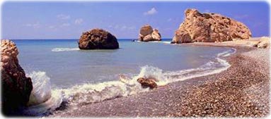 Aphrodite's birthplace, Cyprus