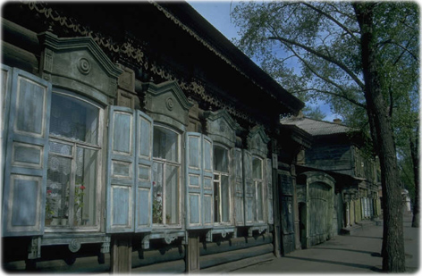 Casas na Sibéria