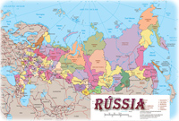 Mapa Russia