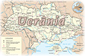 Mapa Ucrania