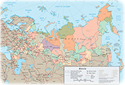 Mapa Russia