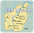 Mapa São Marinho