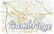 Mapa Cambridge