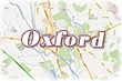 Mapa Oxford