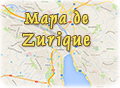 Mapa Zurique