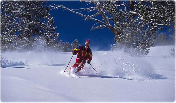 Prática de esqui Pirineus