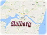 Mapa Alborg