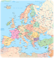 Europa mapa politico
