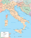 Mapa Italia