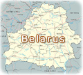 Mapa Belarus