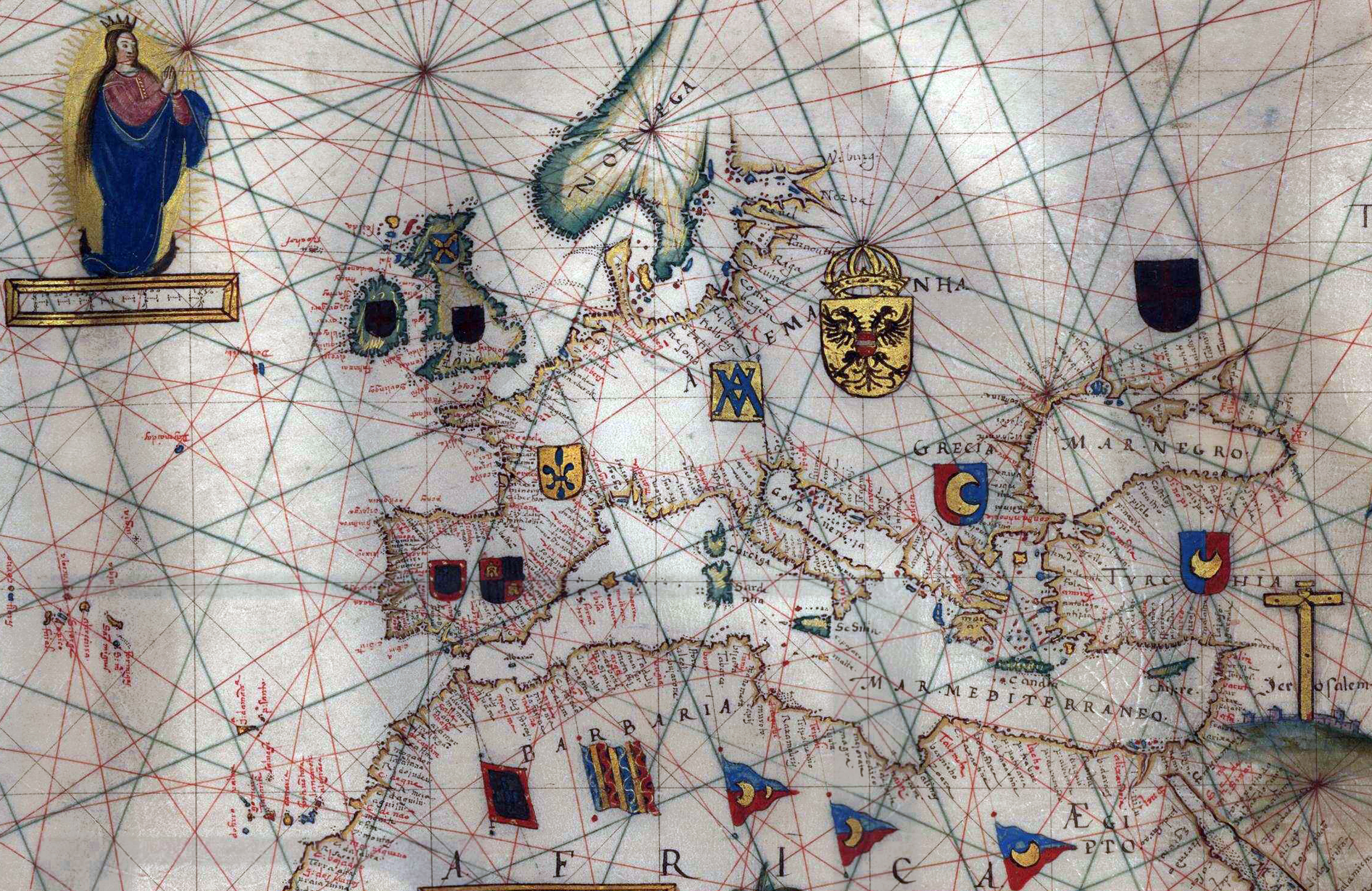 Mapa Albernaz